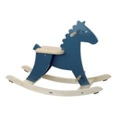 Vilac drevený hojdací kôň modrý