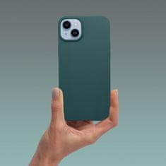 Case4mobile Silikónový obal MATT pro Samsung Galaxy A32 LTE ( 4G ) - tmavo zelený