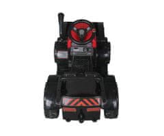 Lean-toys ZP1001B Traktor na batérie s lyžicovým klaksónom červený