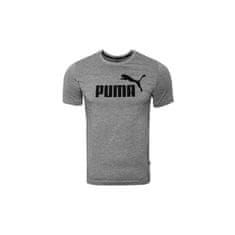 Puma Tričko sivá XL Ess Logo Tee
