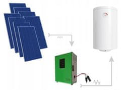 HADEX Solárny set ohrevu vody FVE Green boost 3kW + 3,2Kw solárne panely