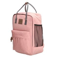 Beagles Ružový objemný batoh do školy „Scandinavia“