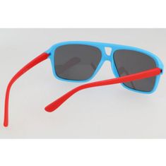 Sunmania Modro-červené detské slnečné okuliare "Player"