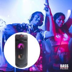 Bass Bluetooth reproduktor Bazooka s rádiom BP-BH15944