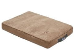 Obojstranný matrac pre psa MILOS hnedý S hnedá