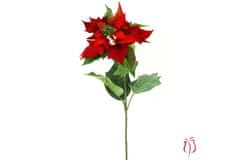 Autronic Vianoční ruža, poinsécie , farba červená UKK-044