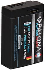 PATONA batéria pre foto Canon LP-E17 1000mAh Li-Ion Platinum USB-C nabíjanie