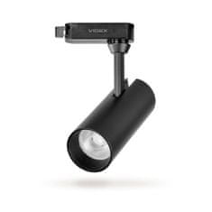 VIDEX Reflektor na koľajnici, 10 W, čierny, Track Light, Videx | TR04-104B