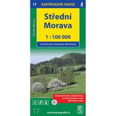 1:100T (17)-Stredná Morava (turistická mapa)