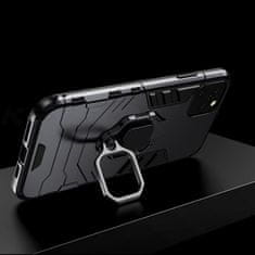 IZMAEL Odolné Puzdro Ring Armor Case pre Xiaomi Redmi 12 - Čierna KP27862