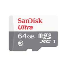 SanDisk Ultra/micro SDXC/64GB/100MBps/UHS-I U1/Class 10/+ Adaptér