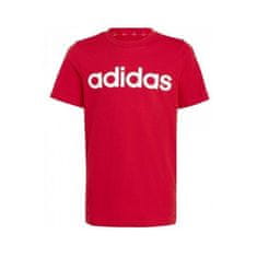 Adidas Tričko červená S Linear Tee JR