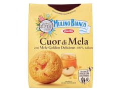 Mulino Bianco MULINO BIANCO Cuor di Mela - sušienky, maslové sušienky plnené jablkovým džemom 300g, 1