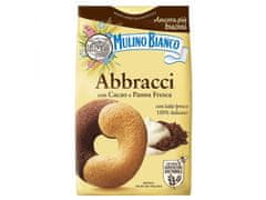 Mulino Bianco MULINO BIANCO Abbracci talianske sušienky krehké s maslovo-kakaovou príchuťou 350g, 6