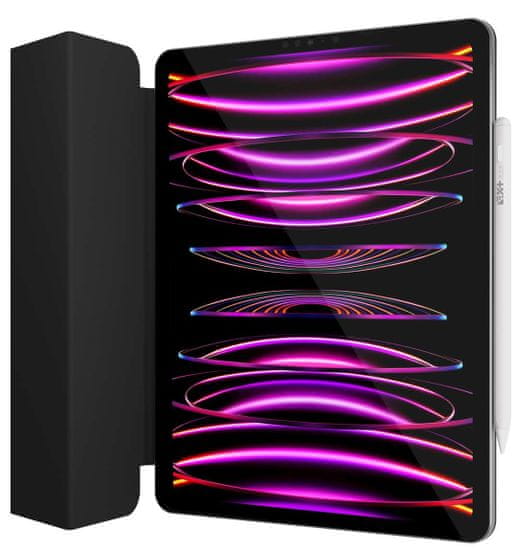Next One Magnetický kryt Magnetic Smart Case iPad 12.9", Black IPD12.9-SMART-BLK