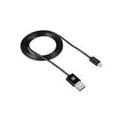 Canyon Nabíjanie kábel 8-pin Lightning - USB 2.0, 1m, čierna