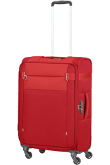 American Tourister Cestovný kufor Citybeat Spinner 66cm 67/73L rozšíriteľný Červená