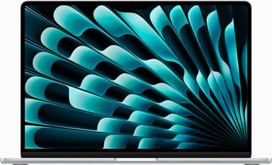Apple MacBook Air 15, M2 8-core/8GB/256GB SSD/10-core GPU (MQKR3CZ/A), strieborná (M2 2023)