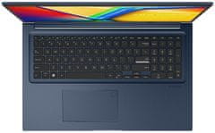 ASUS Vivobook 17 (X1704) (X1704VA-AU156W), modrá