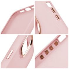Case4mobile Púzdro FRAME pro iPhone 13 - púdrovo ružové