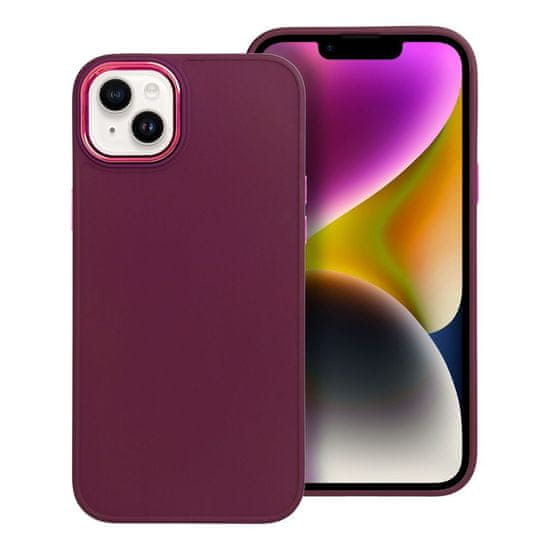 Case4mobile Púzdro FRAME pro iPhone 14 - fialové
