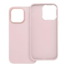 Case4mobile Púzdro FRAME pro iPhone 14 Pro - púdrovo ružové