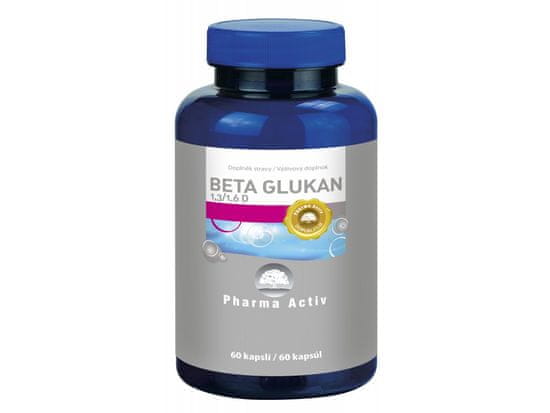 Pharma Activ Beta Glukan 1,3/1,6 D, 60 kapsúl
