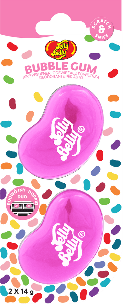 Jelly Belly Vent Stick Bubble Gum - Žuvačka, 2 pack
