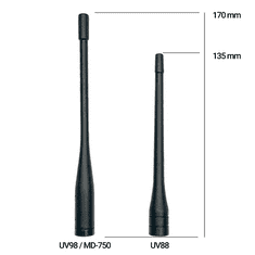 Anténa k vysílačce UV98 a MD-750 170 mm