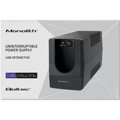Qoltec Line Interactive UPS | Monolith | 850VA | 480W