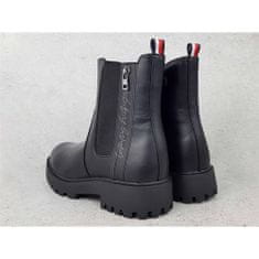 Tommy Hilfiger Chelsea boots čierna 38 EU T3A5323901355999
