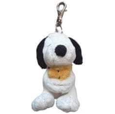Snoopy plyšová kľúčenka 8,5 cm s Woodstockom