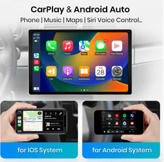 Junsun 11,5" 4GB autorádio s Androidom pre ŠKODA Octavia 3 A7 2013-2018 s Apple CarPlay, Android Auto, 4G MODUL,