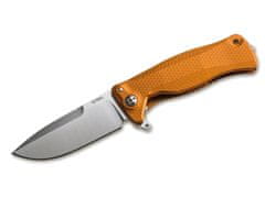 LionSteel 01LS124 SR22 vreckový nôž 7,8 cm, oranžová, hliník