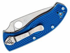Spyderco C122PSBL Tenacious Lightweight Blue vreckový nôž 8,6 cm, modrá, FRN
