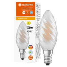 LEDVANCE Stmievateľná LED žiarovka E14 BW40 3,4W = 40W 470lm 4000K Neutrálna biela 300° CRI90 Filament Superior