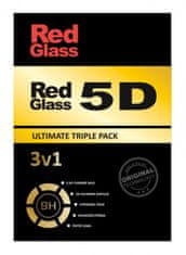 RedGlass Set ochrany displeja na Samsung A12 Triple Pack 97655