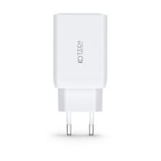 Tech-protect Multi Port sieťová nabíjačka USB / 2x USB-C QC 65W, biela