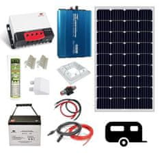 VS ELEKTRO Solárna súprava, Mobil I Typ batérie: MLG12-150, výkon fotovoltaiky: 1 × 385Wp