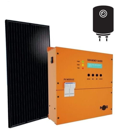 VS ELEKTRO Fotovoltaický ohrev vody Sun Money Saver Počet FVP: 7×385Wp / 2,7 kWp