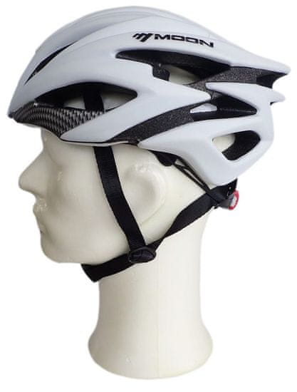 BROTHER ACRA CSH98S-L stříbrná cyklistická helma velikost L (58-61cm)