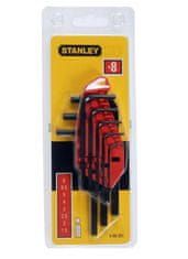 Stanley kľúče imbus sada 1,5-6mm 8 ks s držiakom (625718/0-69-251)