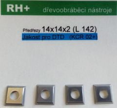 RH+ žiletka L142 predrez (DTD) blister o 4 kusoch