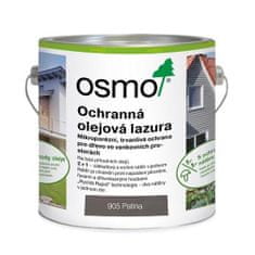 OSMO Ochranná olejová lazúra na drevo - 2,5l patina 905 (12100151)