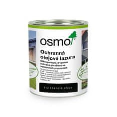 OSMO Ochranná olejová lazúra na drevo - 0,75l ebenové drevo 712 (12100017)