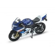 Welly 1:18 SUZUKI GSXR 750 Modrá