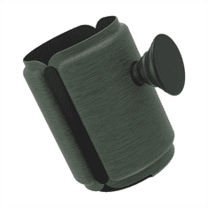 PopSockets PopThirst, držiak/obal na plechovku, s integrovaným PopGrip Gen. 2, tmavo zelený melanž