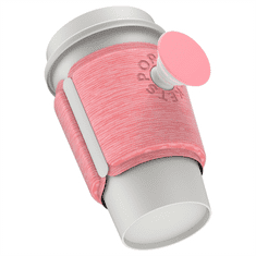 PopSockets PopThirst, držiak na hrnček, s integrovaným PopGrip Gen. 2, ružový melanž
