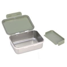Lässig Lunchbox Stainless Steel Happy Prints olivová