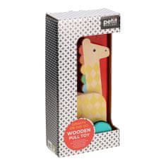 Petit collage Tahací hračka Žirafa na cesty